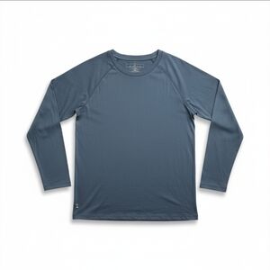 Free Fly Bamboo Lightweight Long Sleeve Hoodless Sun Shirt - Men’s Medium